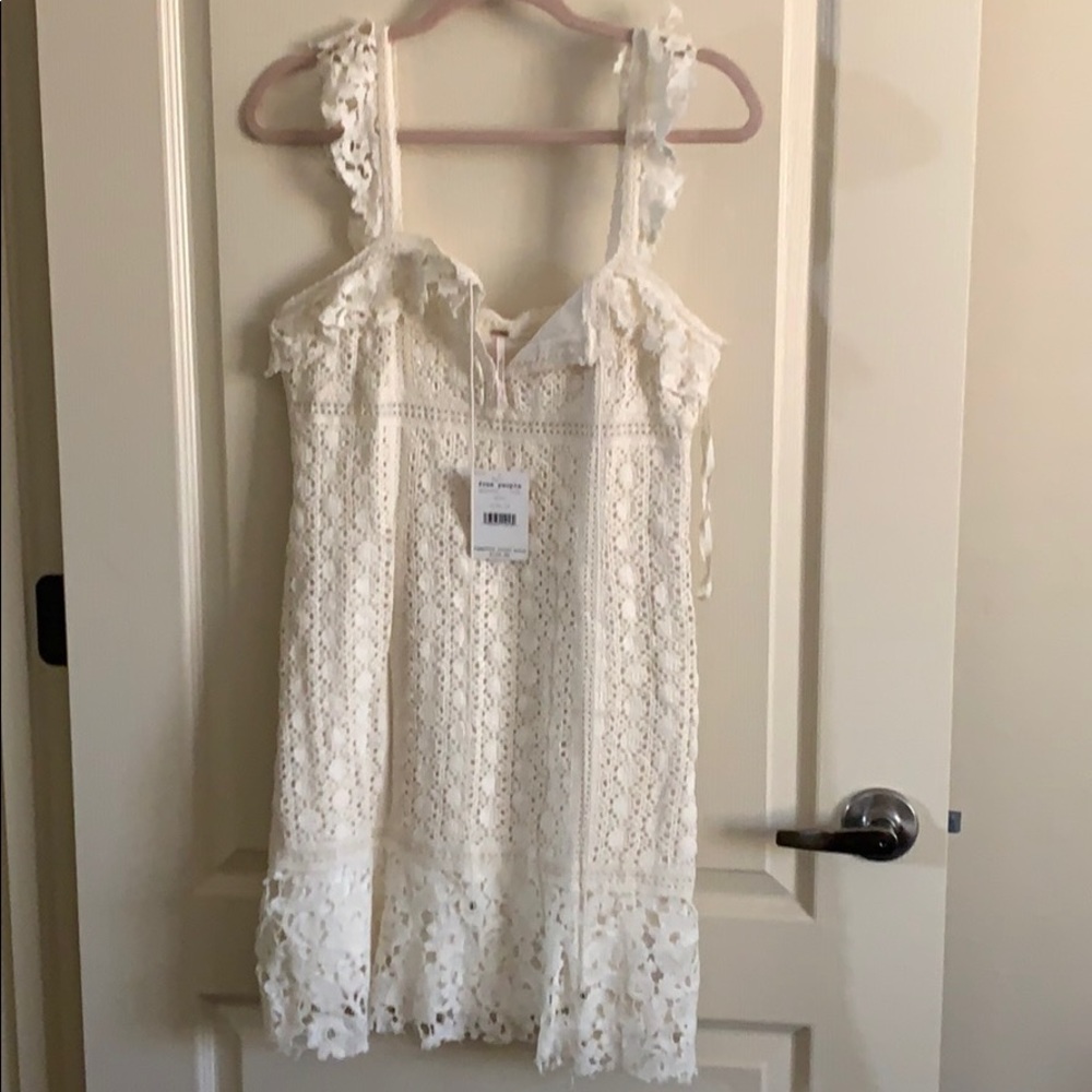 Free People crochet dress